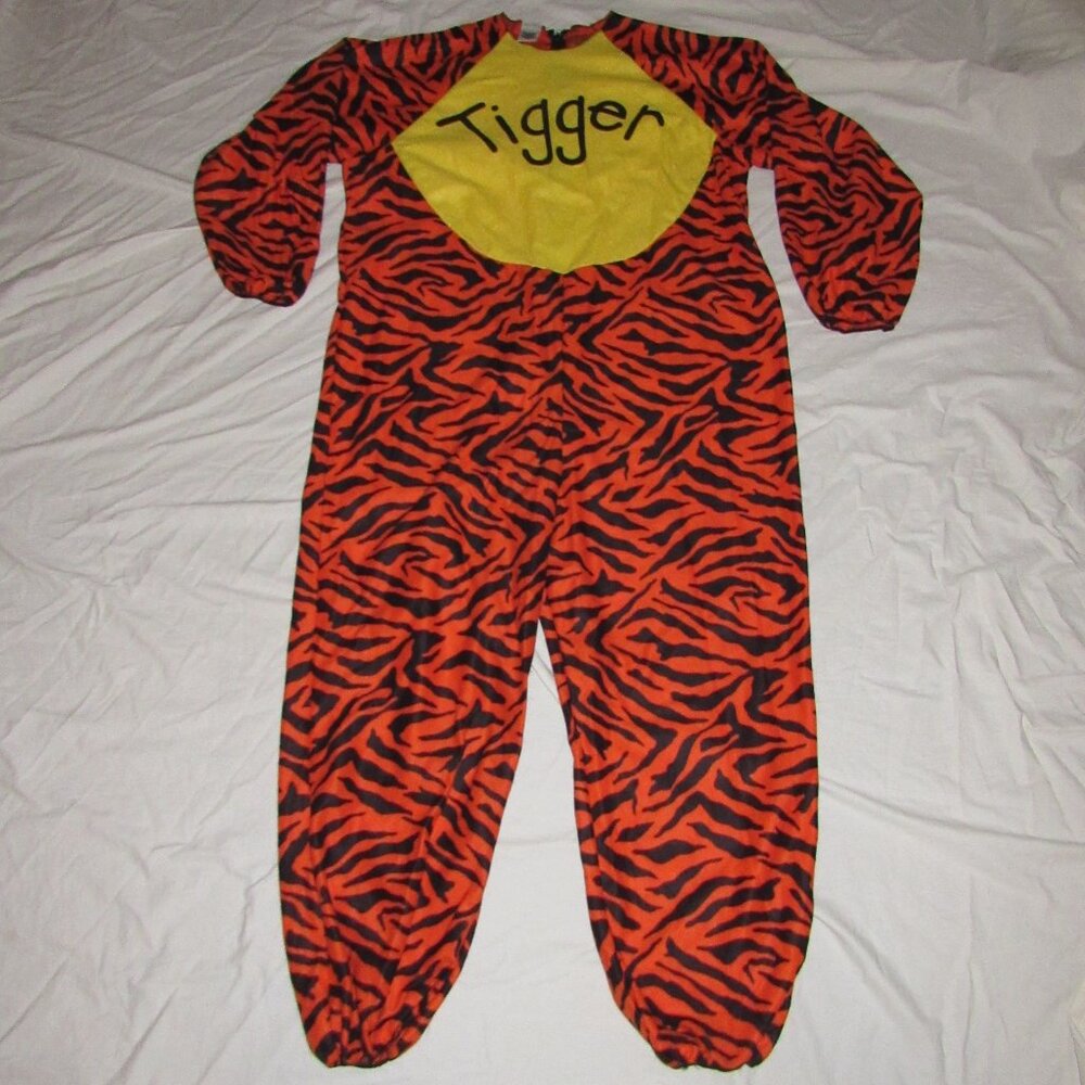 Vintage 90s Disney Catalog Tigger Costume Jumpsuit Men's sz M Winnie The Pooh - Picture 1 of 6